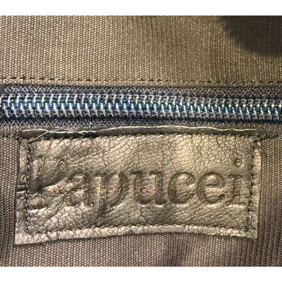 NEW PAPUCEI x FREE PEOPLE BLUE SUEDE LEATHER LEXY BACKPACK BAG CROSSBODY - Picture 4 of 7